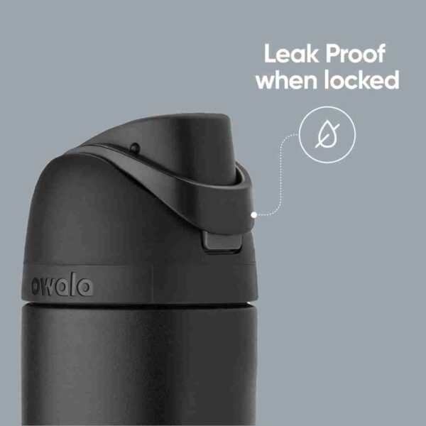 FreeSip Insulated Stainless Steel Water Bottle with Straw. - Image 3