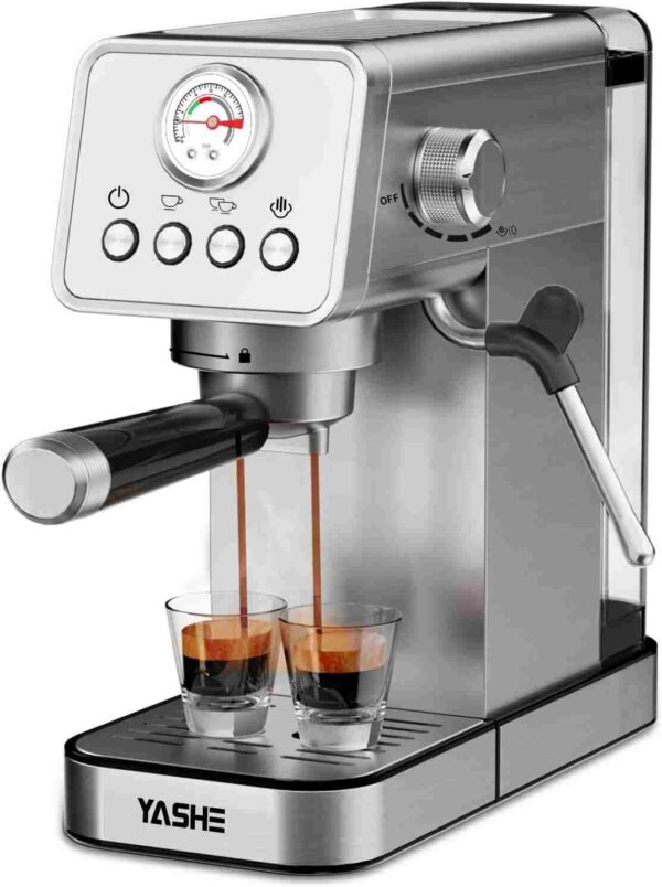 Automatic Steam Espresso Coffee Maker with 24% Off Deal.