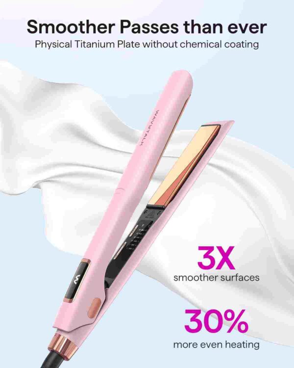 Straightener and Curler 2 in 1with 33% Off & $3 coupon Deal. - Image 2