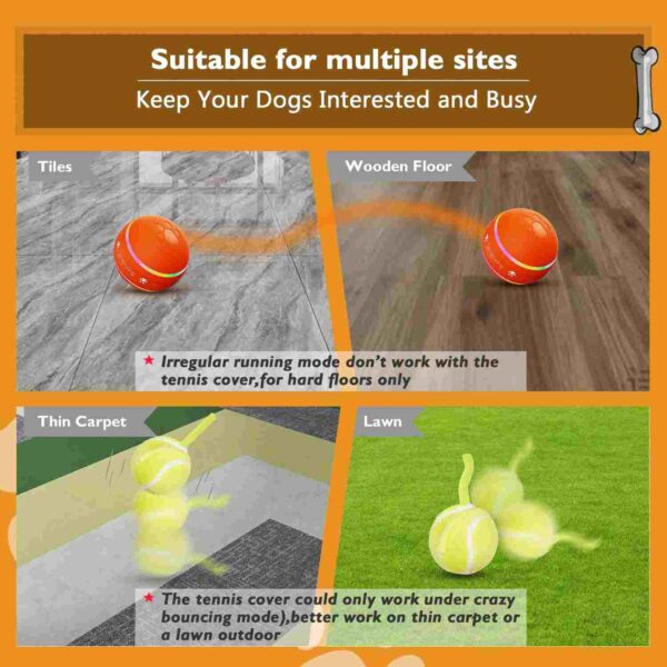 Interactive Dog Toys Dog Ball 2025 Newly Upgraded with 15% coupon. - Image 4