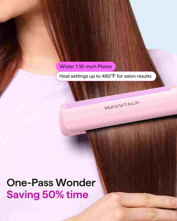 Straightener and Curler 2 in 1with 33% Off & $3 coupon Deal. - Image 3