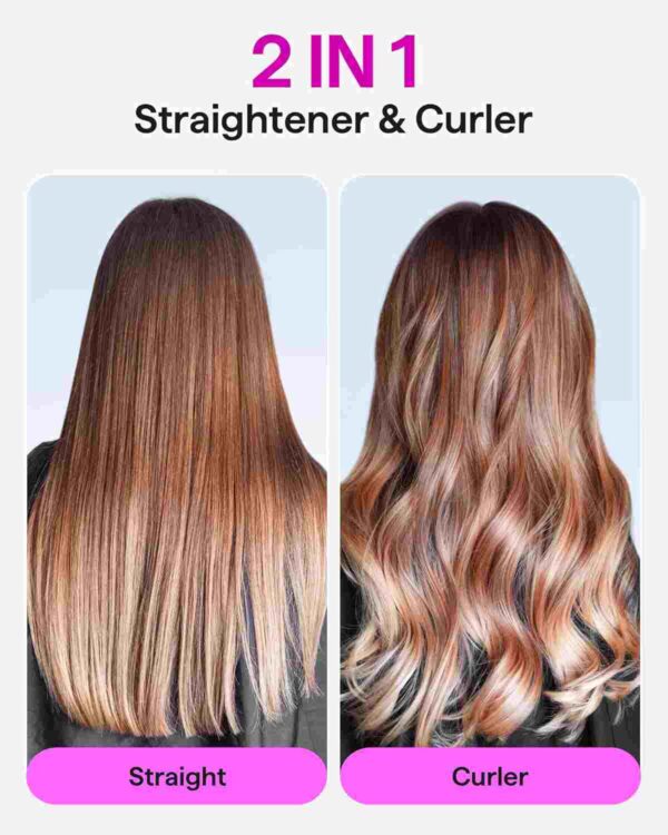 Straightener and Curler 2 in 1with 33% Off & $3 coupon Deal. - Image 4