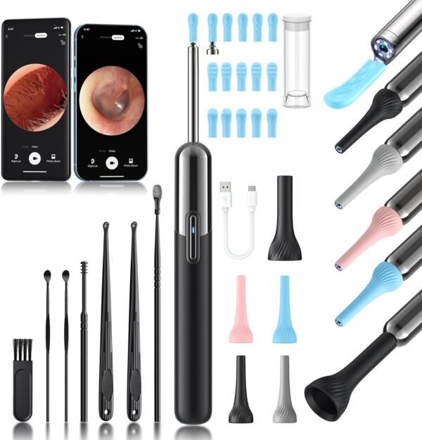 Ear Wax Removal Wireless WiFi Rechargeable with 10% Off (Limited time deal)